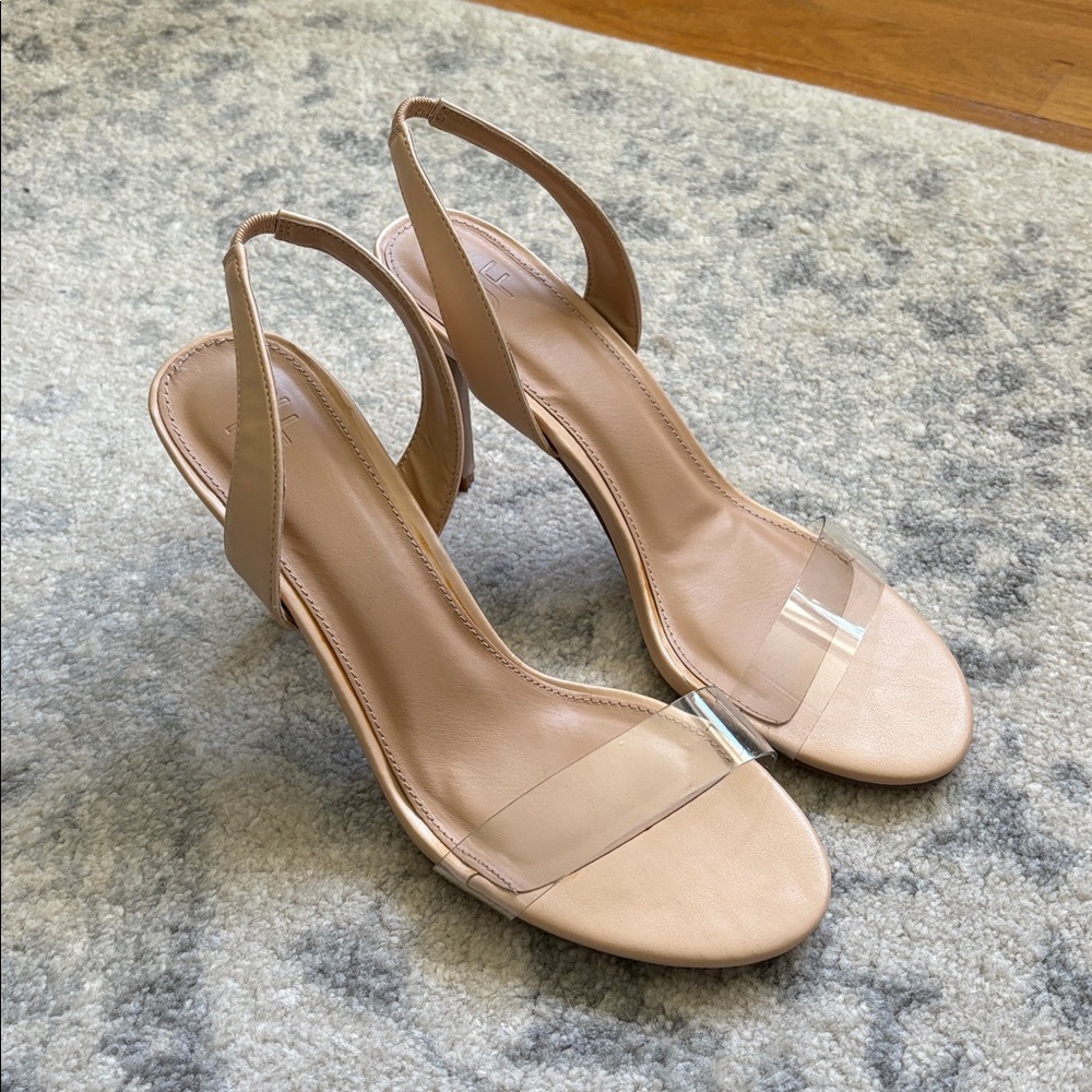 JustFab Chic Slingback Heels